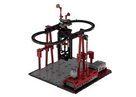 Набор LEGO MOC-62563 Kinetic hourglass - 42082 C Model
