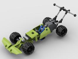 Набор LEGO MOC-62564 F1 Car (Technic 42027)