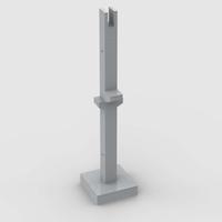 Набор LEGO MOC-62663 concrete support - Betonstutze