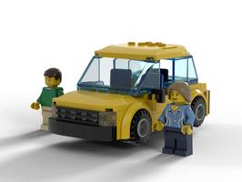 Набор LEGO MOC-62689 New car for set 4435