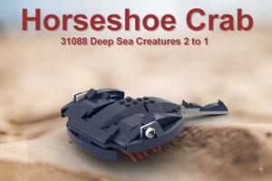 Набор LEGO MOC-62802 Horseshoe Crab 31088 2 to 1