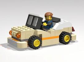 Набор LEGO MOC-63207 10698 Sporty Cabriolet