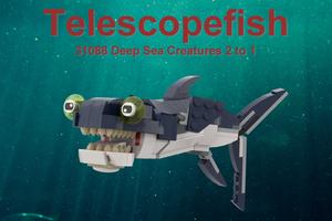 Набор LEGO MOC-63377 Telescopefish 31088 2 to 1