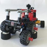 Набор LEGO MOC-63392 Six wheeler truck with rear independent suspension and HOG steering