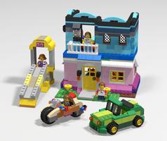 Набор LEGO MOC-63432 10698 Family House