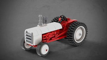 Набор LEGO MOC-63433 Small Vintage Tractor