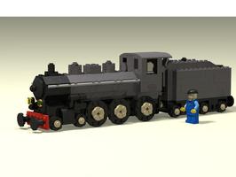 Набор LEGO MOC-63436 Steam Locomotive 230 715 PO