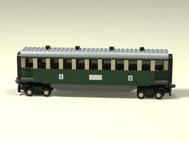 Набор LEGO MOC-63437 Pullman wagon 1st & 2nd Class