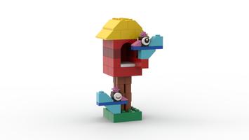 Набор LEGO MOC-63450 10698 Birdhouse