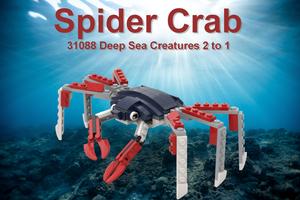 Набор LEGO MOC-63469 Spider Crab 31088 2 to 1