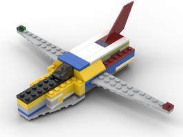 Набор LEGO MOC-63486 lego creator +31086+31087+31090+31092 moc aeroplane