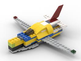 Набор LEGO MOC-63675 lego creator31086=31087+31090+31092 moc aeroplane 2