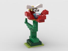 Набор LEGO MOC-63916 Flower with bee
