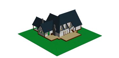 Набор LEGO MOC-63994 Country Lodge