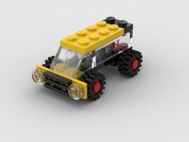 Набор LEGO MOC-64043 Small car (Taxi)