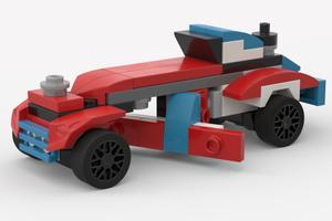 Набор LEGO MOC-64054 30572 Grader