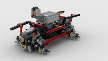 Набор LEGO MOC-64144 Small Crawler Chassis