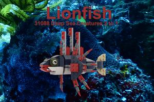 Набор LEGO MOC-64239 Lionfish 31088 2 to 1