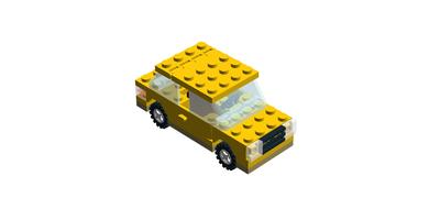 Набор LEGO MOC-64391 90?s LEGO car