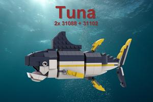 Набор LEGO MOC-64392 Tuna 31088 2x + 31102 3 to 1