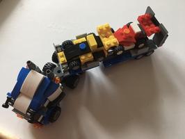 Набор LEGO MOC-64433 Race Car Transporter - 31033