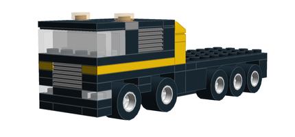 Набор LEGO MOC-64605 Mini Heavy Haulage Truck