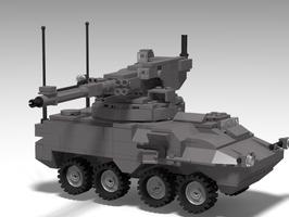 Набор LEGO MOC-64709 M1128 Stryker MGS