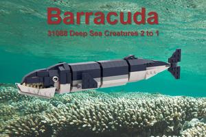 Набор LEGO MOC-64744 Barracuda 31088 2 to 1