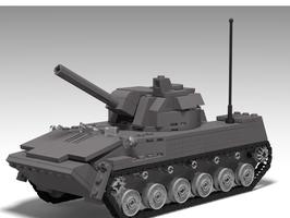Набор LEGO MOC-64799 2S9 NONA-S SPG