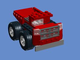 Набор LEGO MOC-65069 5867 Desert mining truck