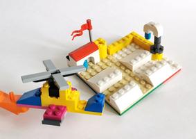 Набор LEGO MOC-65257 Helicopter refueling station