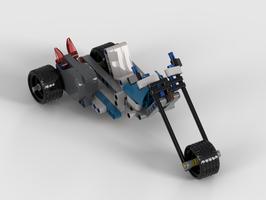 Набор LEGO Chopper with pullback motor sidecar