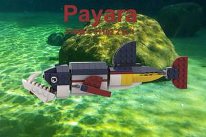 Набор LEGO MOC-65490 Payara 30188 + 31102 2 to 1