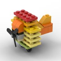 Набор LEGO I pannini (rainbow heptaplane)