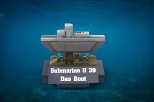 Набор LEGO MOC-65730 Diorama Submarine U-39 "Das Boot"