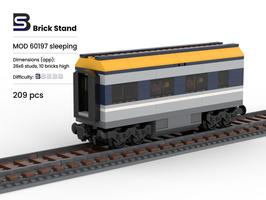 Набор LEGO MOC-66071 Sleeping car for 60197 Passenger Train