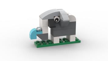 Набор LEGO MOC-66072 10696 Elephant