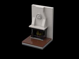 Набор LEGO a classic fireplace #1