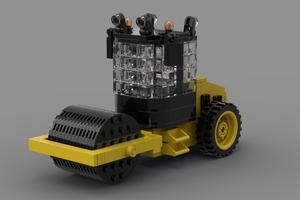 Набор LEGO MOC-66143 caterpillar roller CS533E based