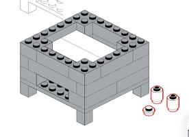 Набор LEGO air hockey