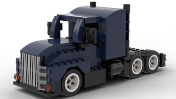 Набор LEGO MOC-66372 American Semi Truck
