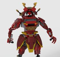 Набор LEGO MOC-66446 Samurai Mech
