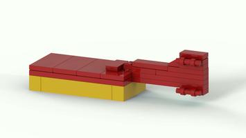 Набор LEGO Rear Mower (Heckmahwerk)