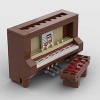 Набор LEGO MOC-66714 Upright Piano & Bench