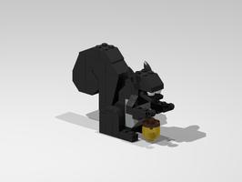 Набор LEGO Black Squirrel