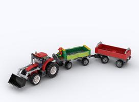 Набор LEGO MOC-67088 Farming Trailers