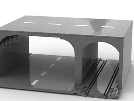 Набор LEGO MOC-67284 60304 and 60205 Tunnel