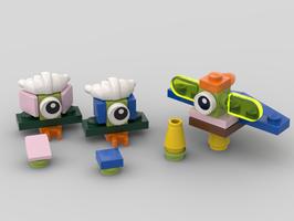 Набор LEGO Micro Monsters Family