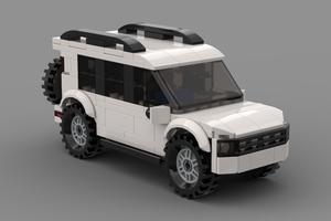 Набор LEGO MOC-67546 land rover discovery 2001 attempt