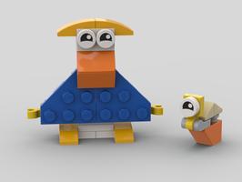 Набор LEGO Fancy Duck and a Happy Snail